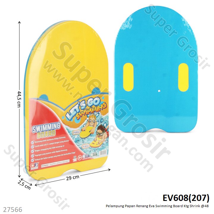 Pelampung Papan Renang Eva Swimming Board Ktg Shrink @48