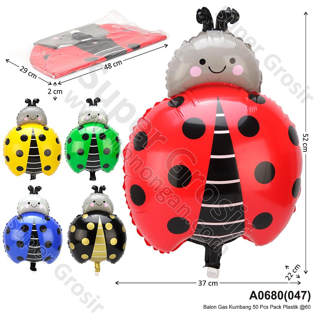 Balon Gas Kumbang 50 Pcs Pack Plastik @60