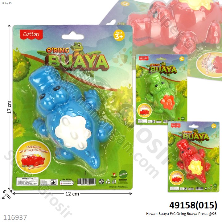 Hewan Buaya F/C Oring Buaya Press @96