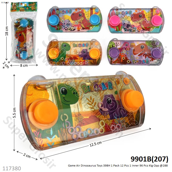 Game Air Dinosaurus Toys 398H 1 Pack 12 Pcs 1 Inner 96 Pcs Ktg Opp @288