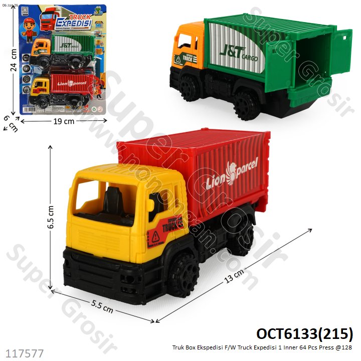 Truk Box Ekspedisi F/W Truck Expedisi 1 Inner 64 Pcs Press @128