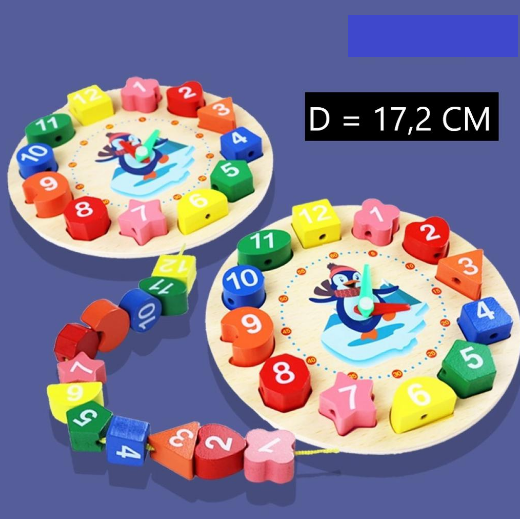 Seton Clock Puzzle Jam Kayu Ktg Shrink @120