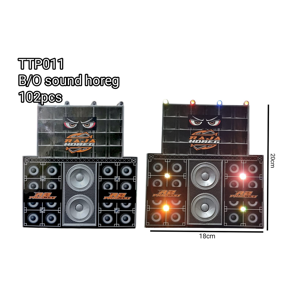 Sound Horeg B/O Musik Lampu Toys Ktg Opp @102