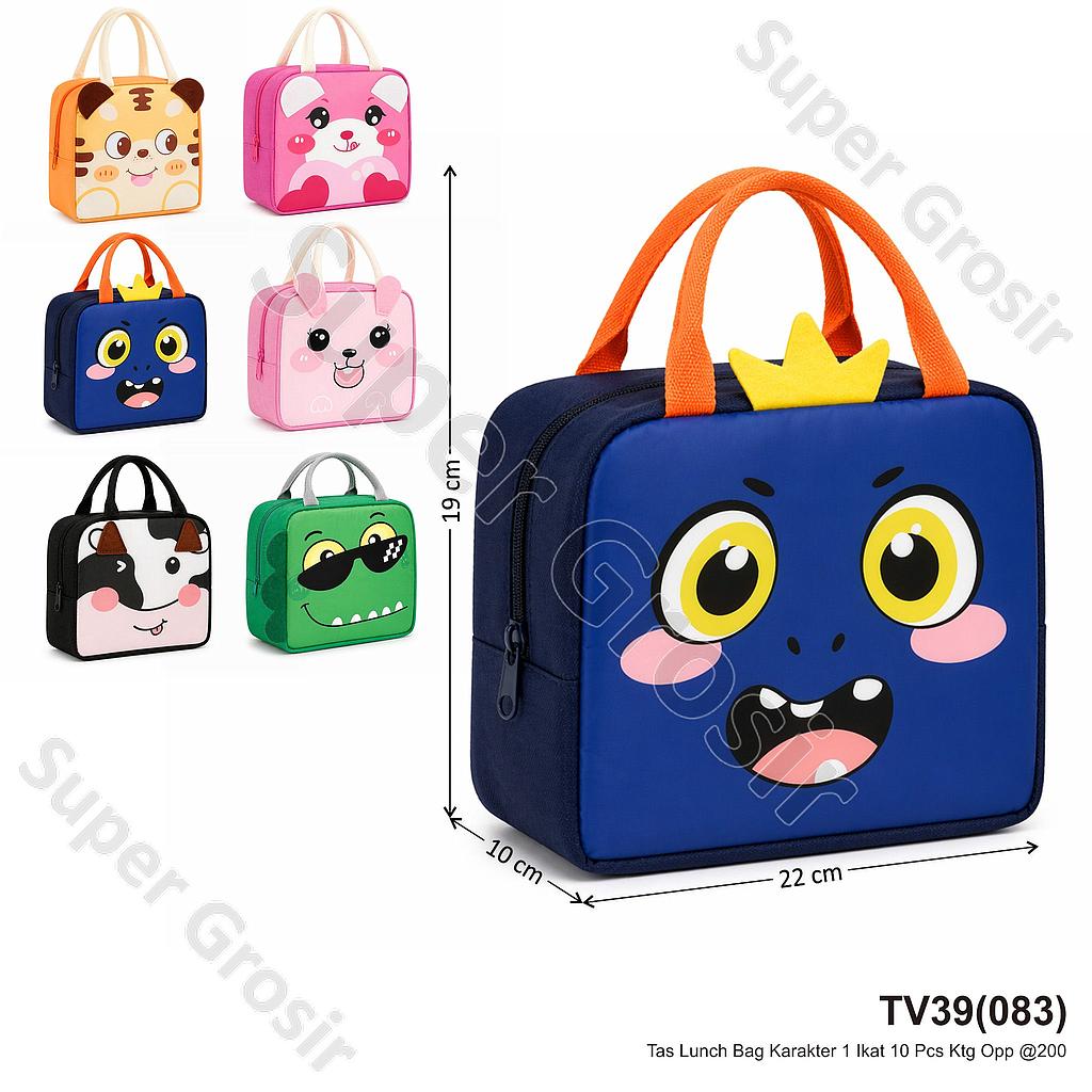 Tas Lunch Bag Karakter 1 Ikat 10 Pcs Ktg Opp @200