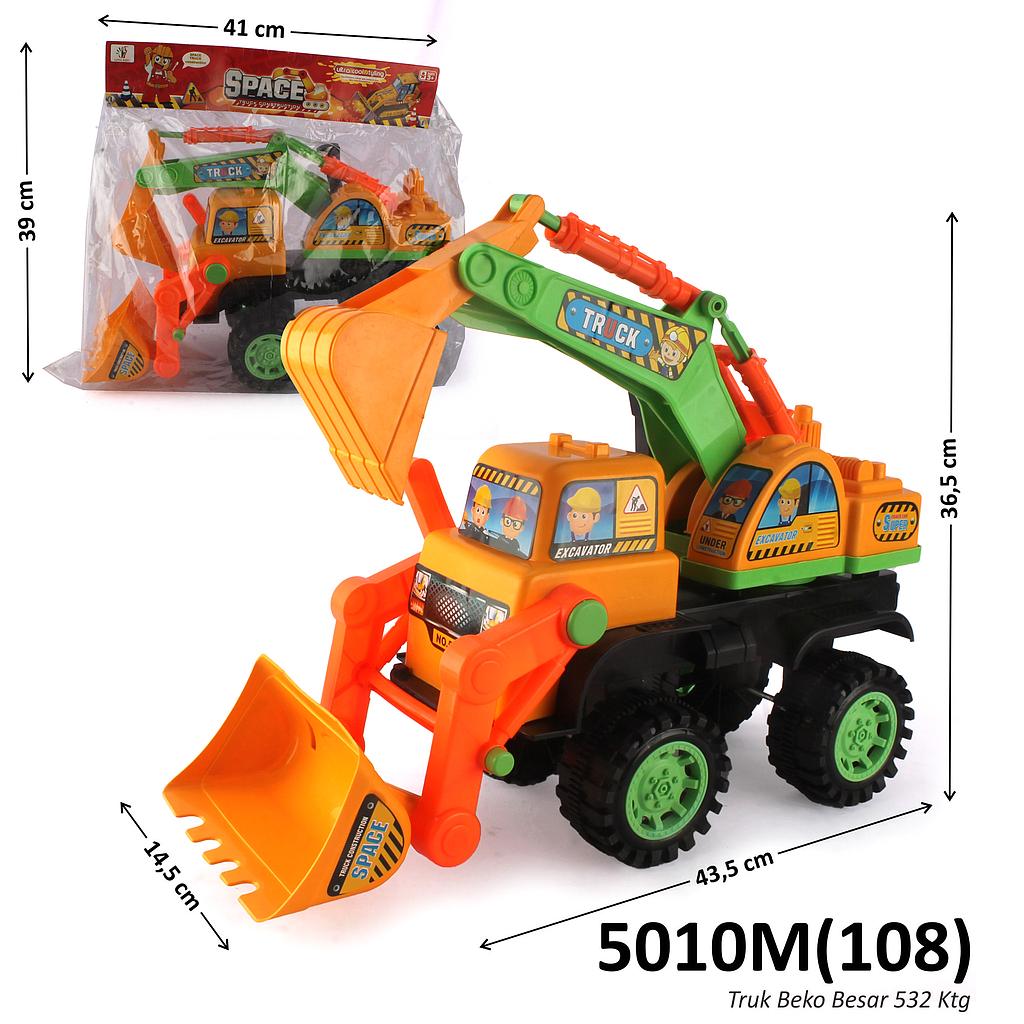 Truk Konstruksi Dobel Excavator/Bulldozer 532 43,5cm Space Ktg @12