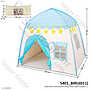 Tenda Rumah 100x130x130 cm Play Flower Castle Tas @30