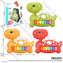 Piano Dinosaurus B/O Suara Musik Lagu Anak Lampu Dinosaur Piano 1 Inner 48 Pcs Box Window @96