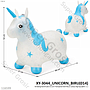 Binatang Karet Kuda Unicorn Transparan B/O Musik Lampu Ktg Opp @30
