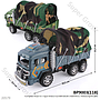 Truk Tentara Terpal F/C Set Figure Tentara Truck BMF1001AR 2 Motif (Polisi / Tentara) Ktg PVC @96