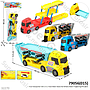 Track Mobil Skala Hot Wheels Bentuk Truk Tingkat F/W Mobil Tingkat Ktg PVC @60