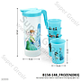 Teko Set Karakter 1400 ml + Gelas 4 Pcs 300 ml Ktg Opp @60