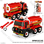 Truk Tangki Damkar Tronton F/W DIY + Obeng Fire Rescue Truck 1 Inner 12 Pcs Ktg PVC @24