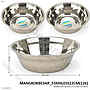 Mangkok Stainless Besar 22 cm Lianbao 1 Kantong 2 Pcs Loose Pack @120		