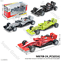Diecast Mobil Formula F1 F/W Modern City 1 Set 4 Pcs Box Window @288
