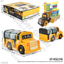 Block 15x10 mm Kemasan Model Truk F/W Cartoon Block Car 1 Box 6 Pcs Loose Pack @180