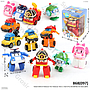 Robot Deform Robocar Poli Robocar Hero 1 Ikat 6 Pcs 83168 Box Window @96