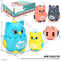 Mainan Press And Go Burung Hantu P/G Owl Family 1 Box 12 Pcs Loose Pack @432